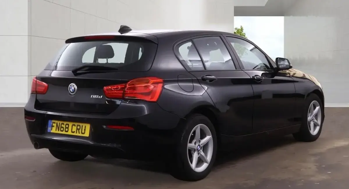 Used BMW 116 2018 Black Hatchback