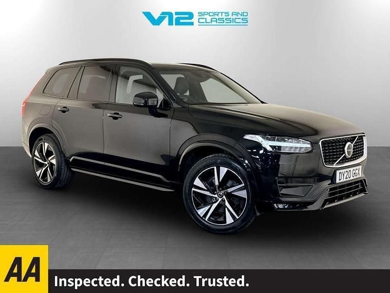 Black Used 2020 Volvo XC90 R-Design SUV | £33,995 (Good price) - Image 1/2