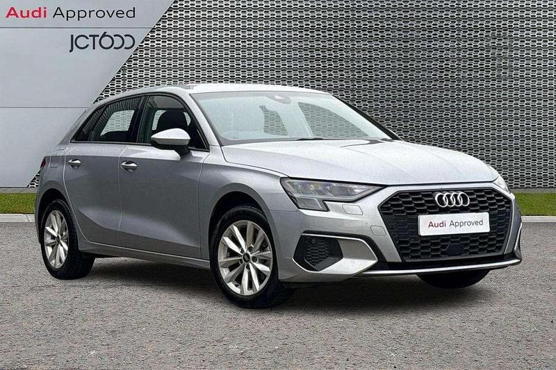 Silver Used 2022 Audi A3 Hatchback | £17,784 (Good price) - Image 1/4