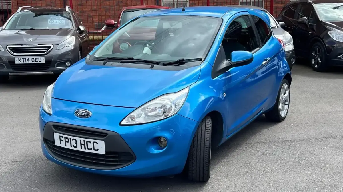Używany Ford Ka Titanium 69 KM (50 kW) 2013 Niebieski Hatchback