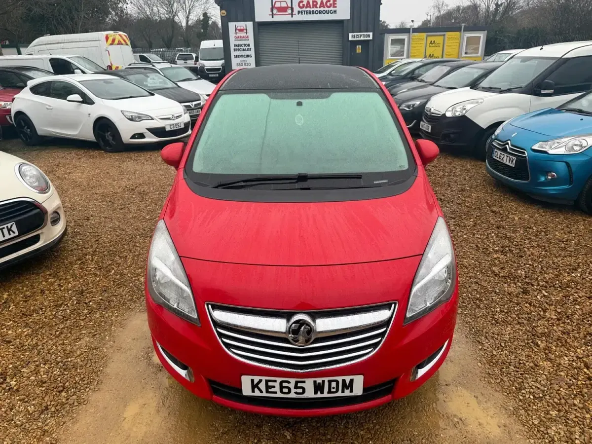 Used Vauxhall Meriva 2015 Red MPV