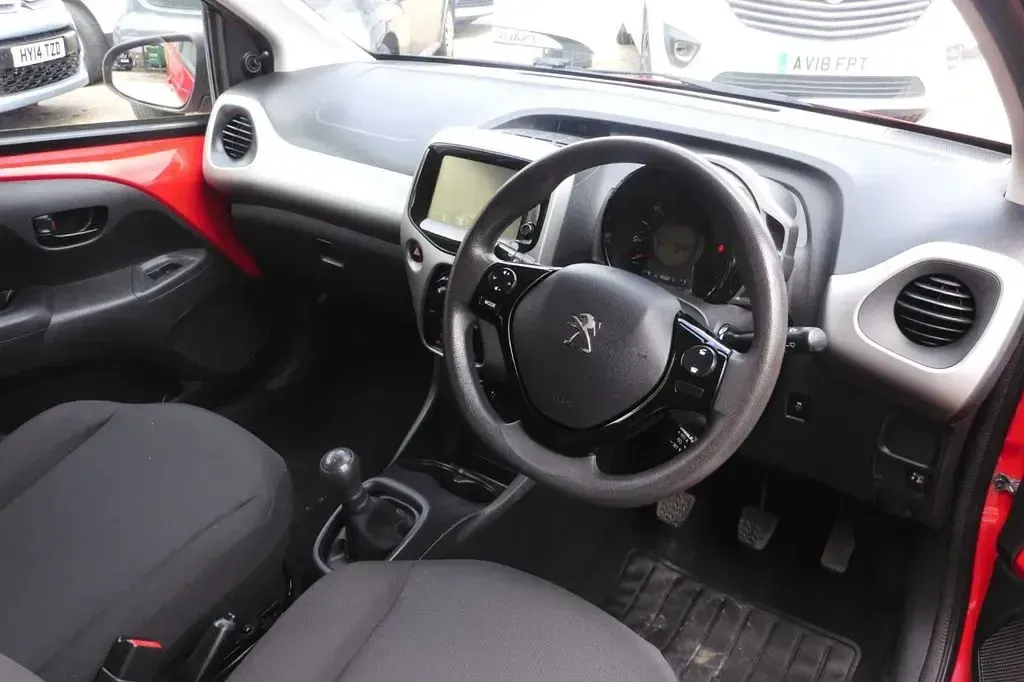 Used Peugeot 108 Active 2017 Red Hatchback