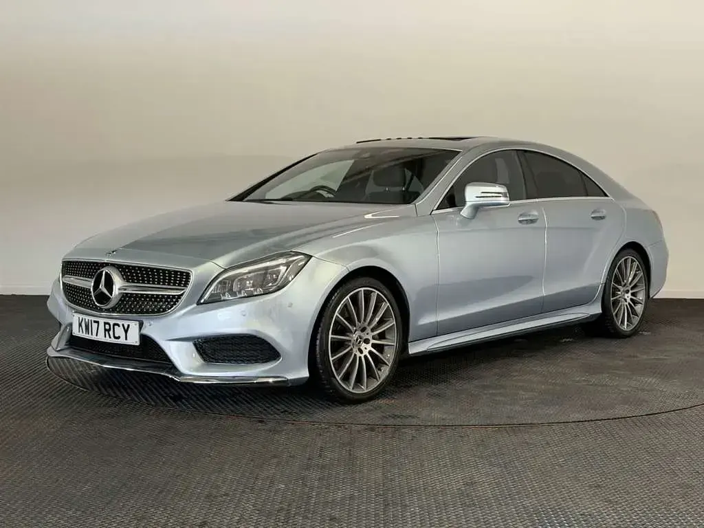 Used Mercedes CLS350 AMG Line Premium 2017 Silver Coupe