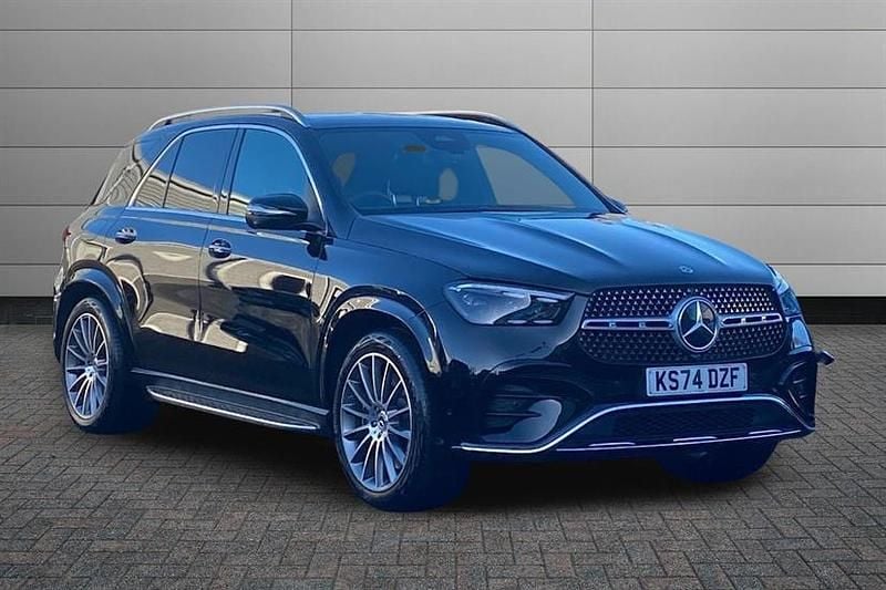 Obsidian black Used 2024 Mercedes GLE400 AMG Line Premium Estate | £65,890 (A bit pricey) - Image 1/4