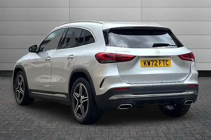 Used Mercedes GLA200 AMG Line Premium 163 HP (119 kW) 2023 Iridium silver SUV
