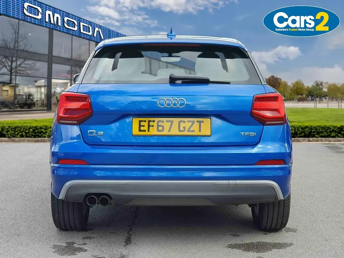 Used Audi Q2 S-Line 150 HP (110 kW) 2017 Blue SUV