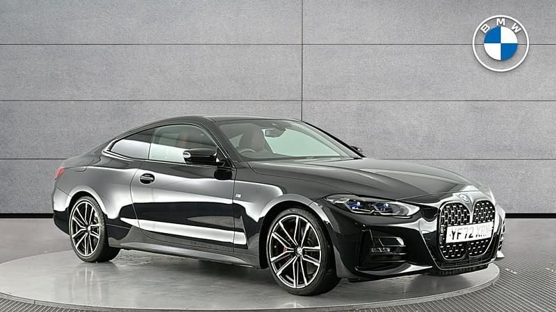 Black Used 2022 BMW 420 M Sport Coupe | £28,950 (Fair price) - Image 1/4