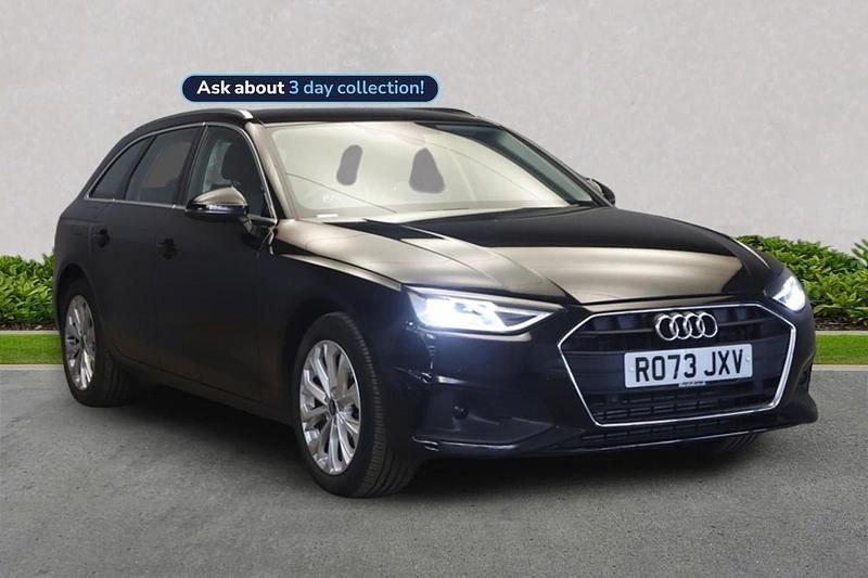 Black Used 2023 Audi A4 Advanced Estate | £24,274 (Good price) - Image 1/4