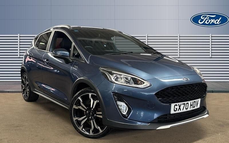Blue Used 2020 Ford Fiesta Active X Hatchback | £12,698 (Fair price) - Image 1/4