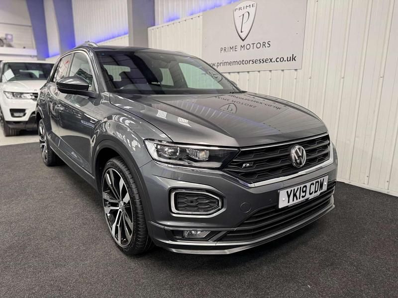 Used VW T-Roc R-line 150 HP (110 kW) 2019 Grey SUV