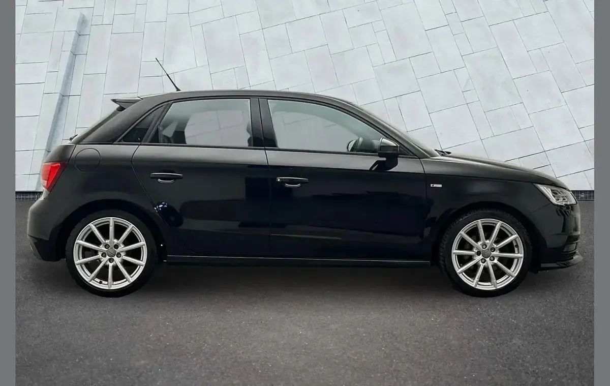Used Audi A1 S-Line 123 HP (90 kW) 2018 Black Hatchback