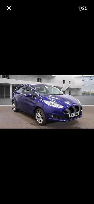 Used Ford Fiesta Zetec 75 HP (55 kW) 2014 Blue Hatchback