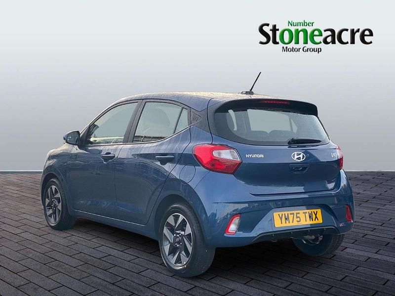 New Hyundai i10 Advanced 63 HP (46 kW) 2025 Blue Hatchback