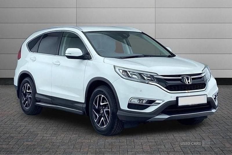 White Used 2017 Honda CR-V SE Plus SUV | £11,990 (A bit pricey) - Image 1/1