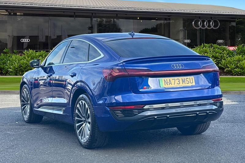 Used Audi e-tron Sportback S-Line 300 kW (408 HP) 2023 Blue SUV