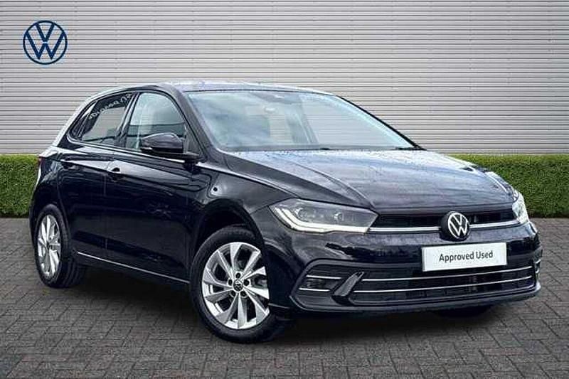 Used VW Polo Style 95 HP (69 kW) 2024 Black Hatchback