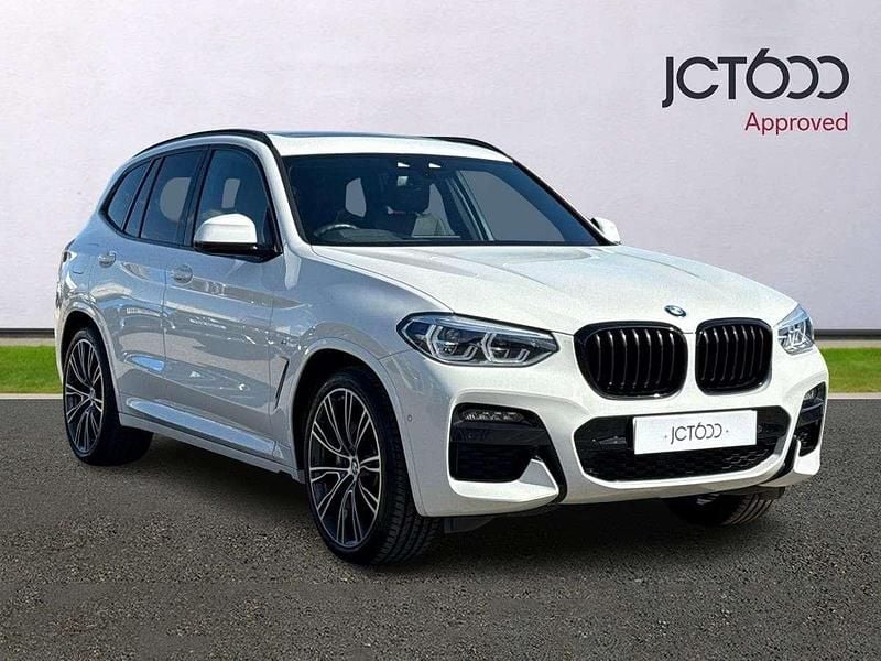 White Used 2021 BMW X3 M Sport SUV | £29,402 (Good price) - Image 1/4