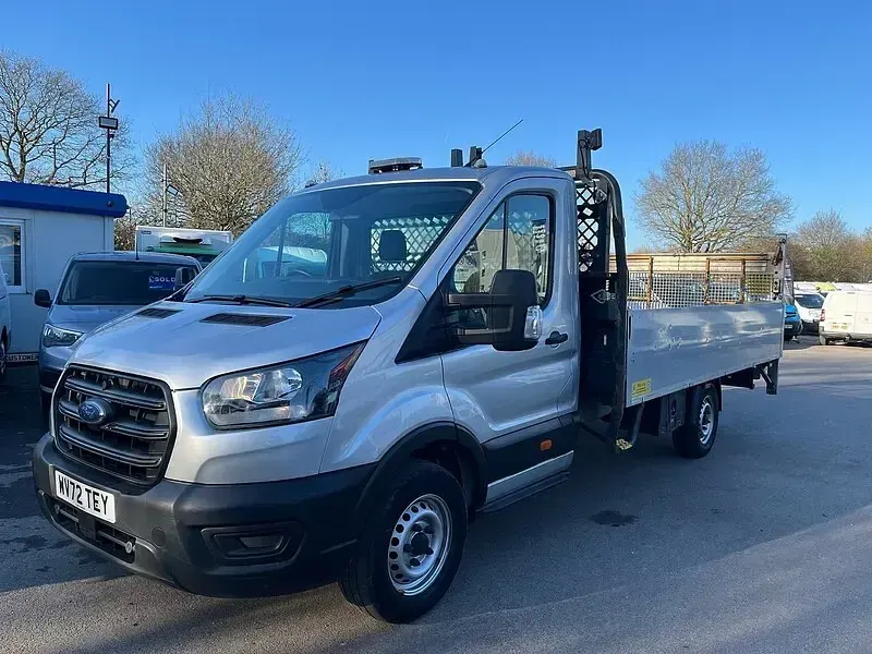 Used Ford Transit 130 HP (95 kW) 2022 Silver Cabriolet