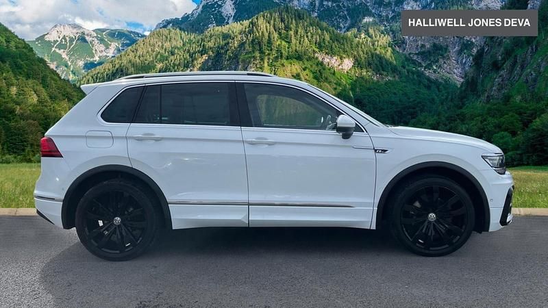 Used VW Tiguan R-line 190 HP (139 kW) 2019 White SUV