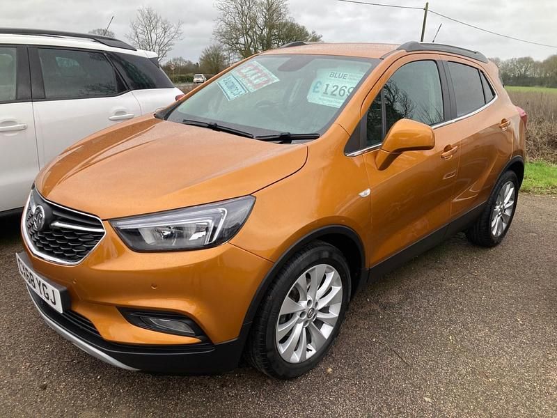 Used Vauxhall Mokka X Elite 140 HP (102 kW) 2018 Orange SUV