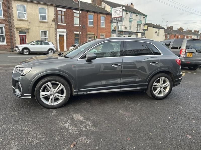 Begagnad Audi Q3 S-Line 150 HK (110 kW) 2020 Grå SUV