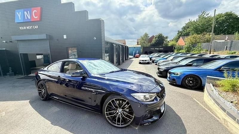Blue Used 2017 BMW 420 M Sport Coupe | £14,991 (Fair price) - Image 1/4