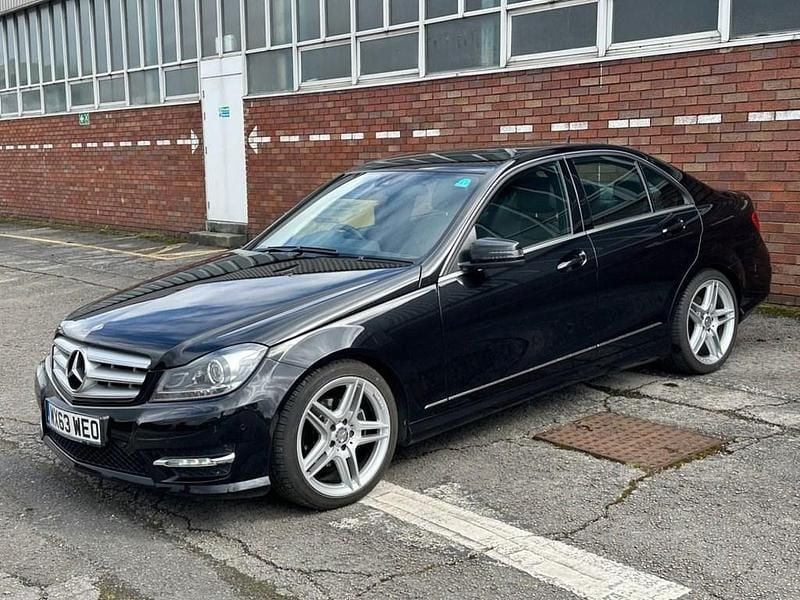 Used Mercedes C220 AMG 170 HP (125 kW) 2013 Black Sedan