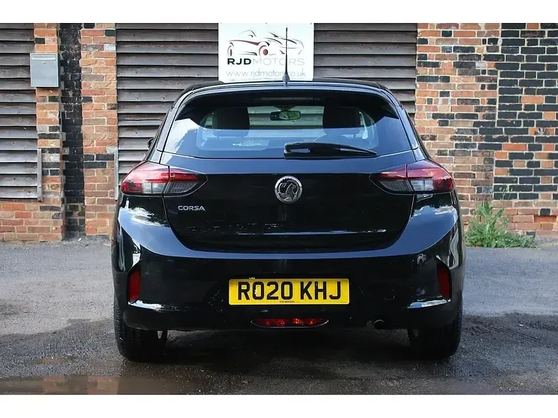 Used Vauxhall Corsa 75 HP (55 kW) 2020 Black Hatchback