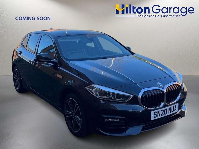 Used BMW 118 Sport Line 2020 Black Hatchback