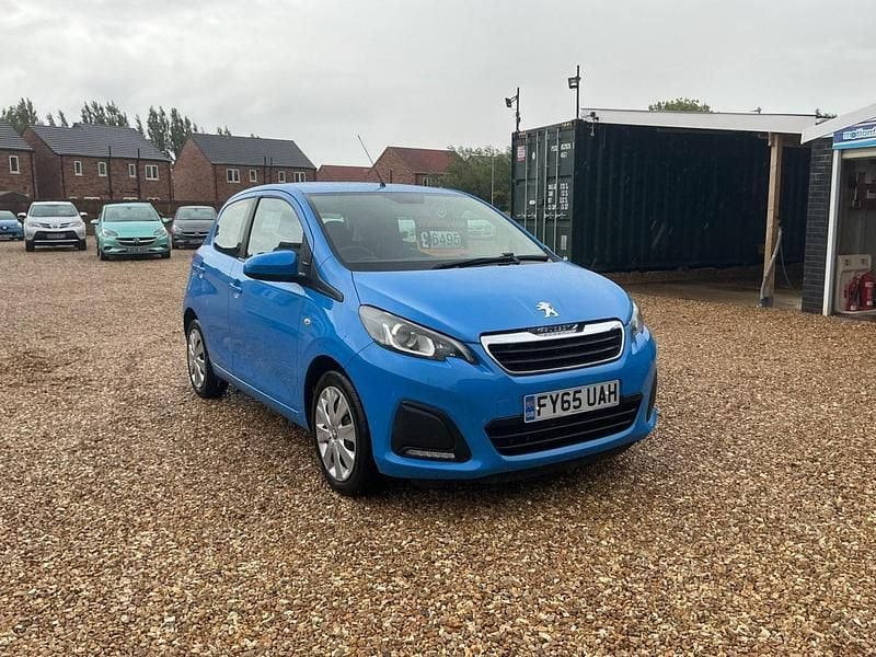 Blue Used 2015 Peugeot 108 Active Hatchback | £6,495 (Fair price) - Image 1/4