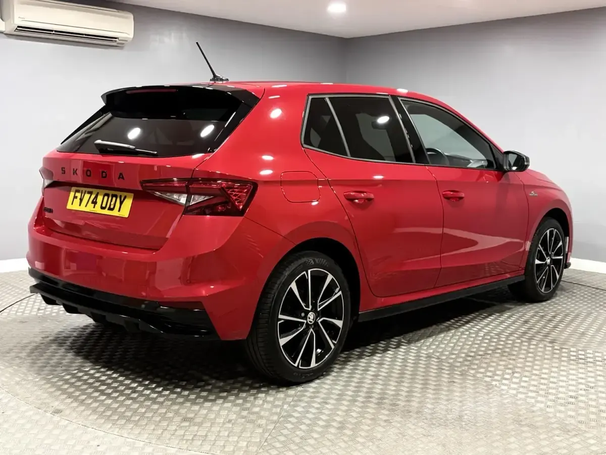Used Skoda Fabia Monte Carlo 2024 Red Hatchback