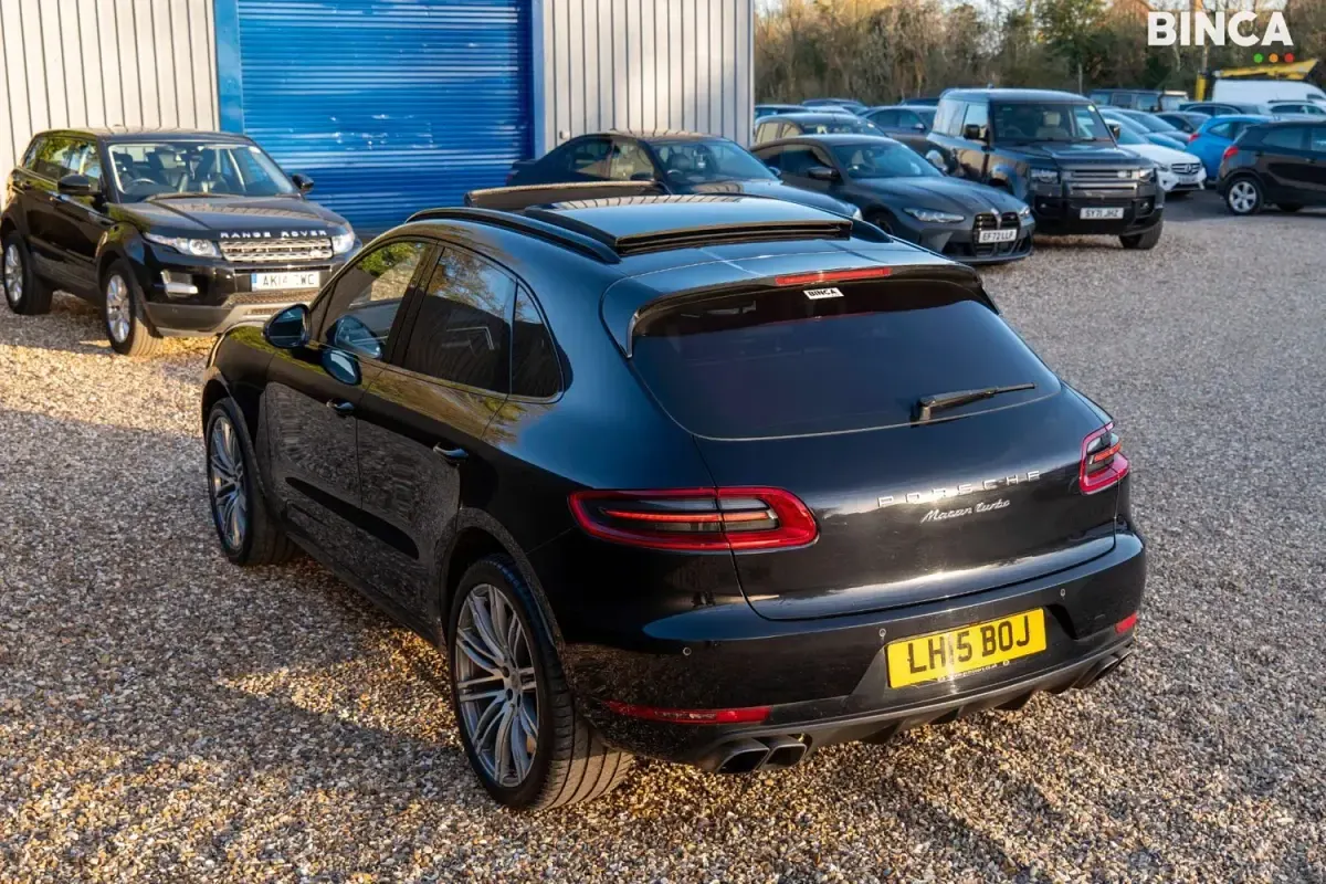 Usado Porsche Macan Turbo 400 CV (294 kW) 2015 Negro SUV