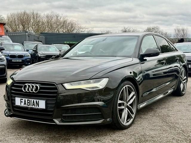 Used Audi A6 Black Edition 190 HP (139 kW) 2015 Black Sedan