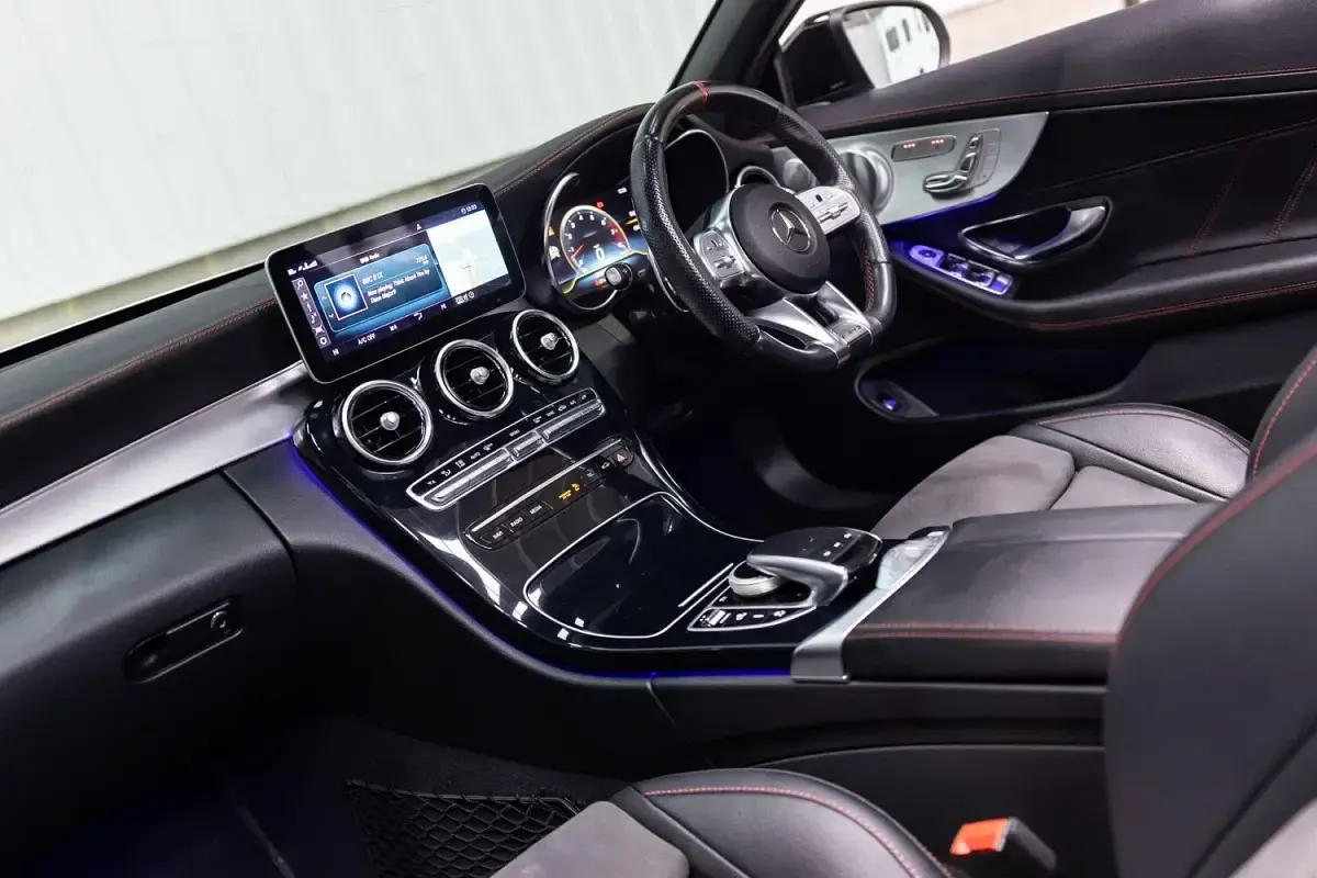 Used Mercedes C43 AMG Premium Plus 367 HP (269 kW) 2019 Silver Cabriolet