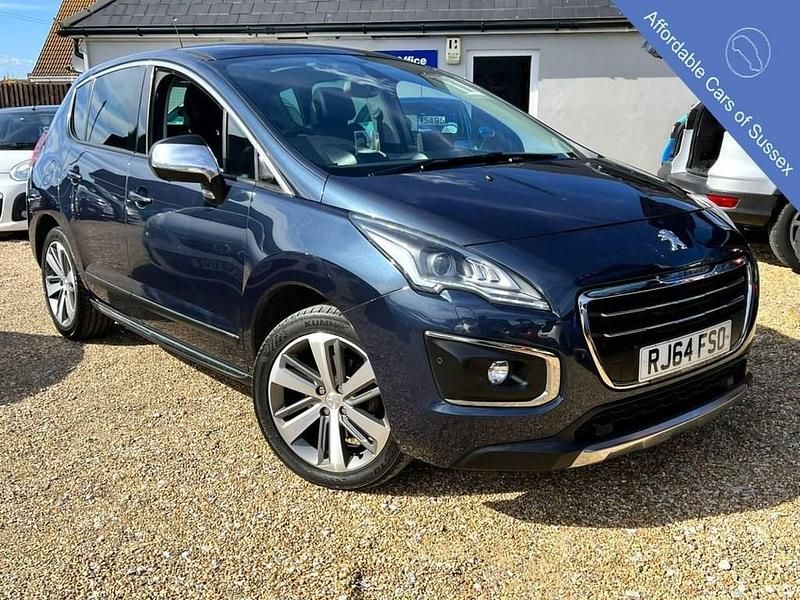 Blue Used 2015 Peugeot 3008 Allure SUV | £7,495 (A bit pricey) - Image 1/4