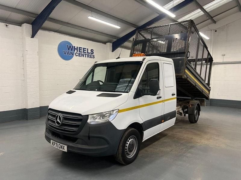 White Used 2021 Mercedes Sprinter Progressive Van | £17,790 (Good price) - Image 1/4
