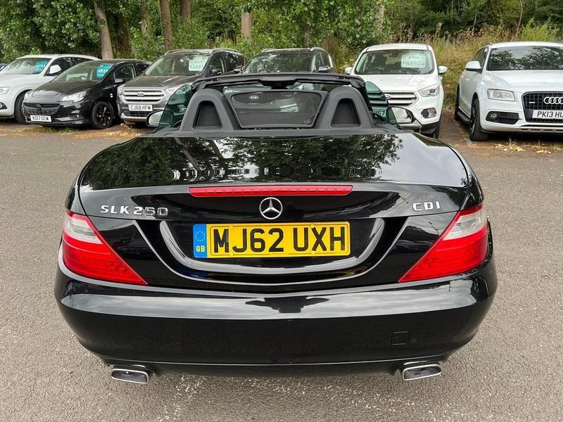 Used Mercedes SLK250 204 HP (150 kW) 2012 Black Cabriolet