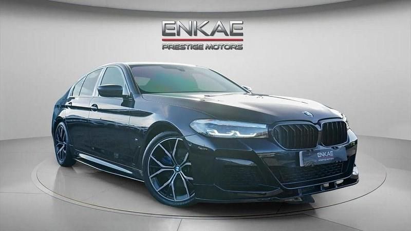 Used BMW 520 M Sport 2021 Black Sedan