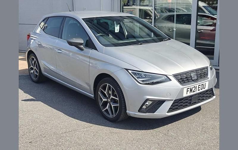 Silver Used 2021 Seat Ibiza XCELLENCE Hatchback | £13,795 (Fair price) - Image 1/4