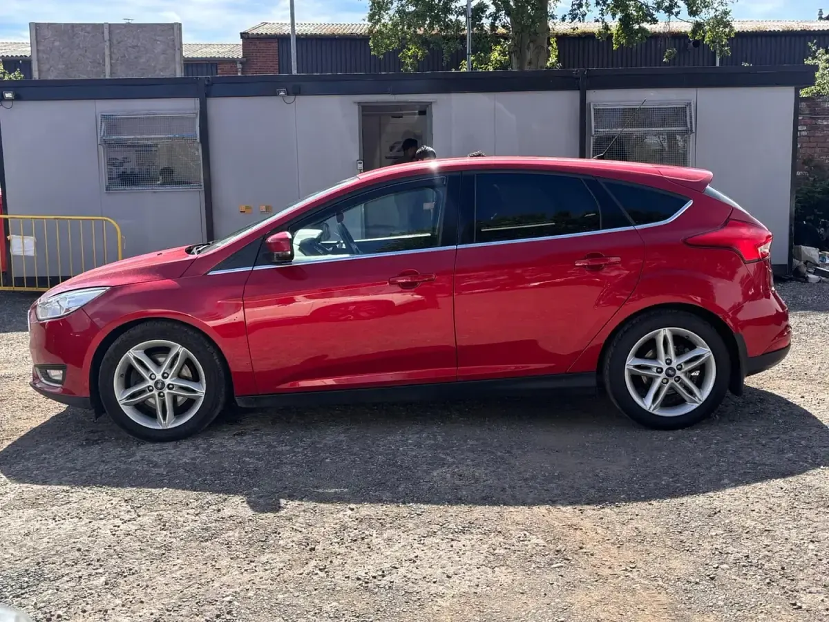 Used Ford Focus Titanium 2016 Red Hatchback