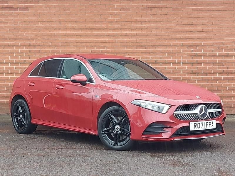 Red Used 2021 Mercedes A250 AMG line Hatchback | £16,498 (Good price) - Image 1/4