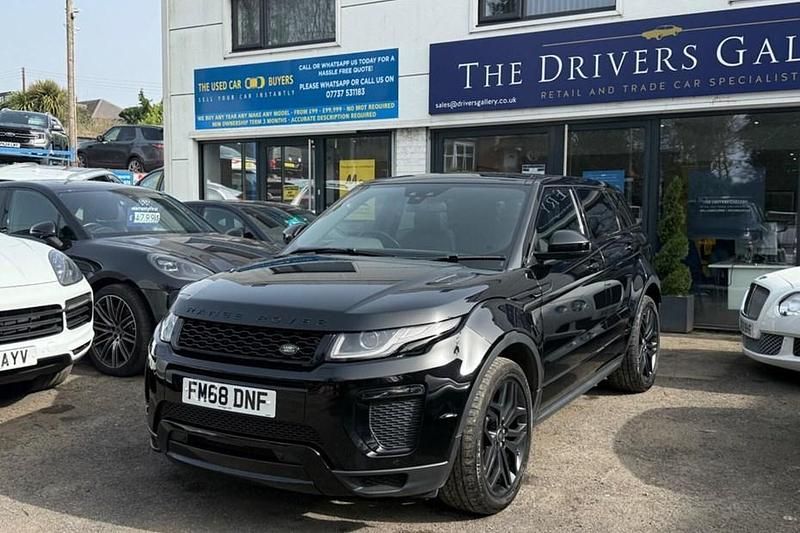 Used Land Rover Range Rover evoque HSE Dynamic 2019 Black SUV