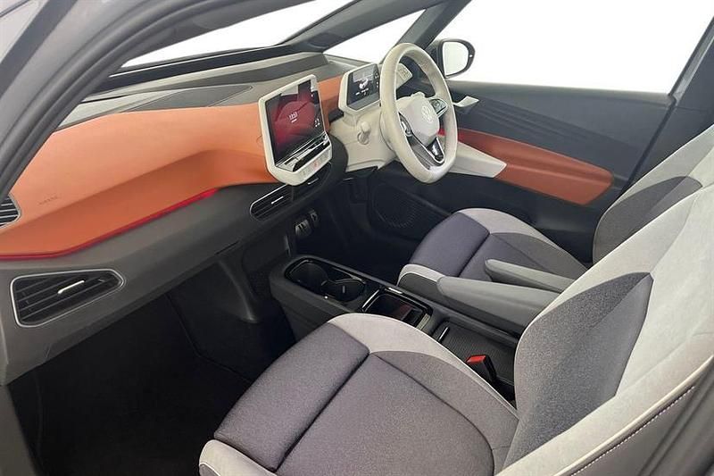 Used VW ID.3 Pro 150 kW (204 HP) 2021 Moonstone grey with black roof Hatchback