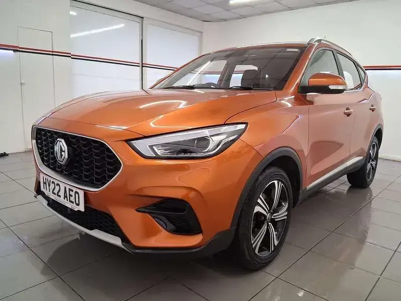 Used MG ZS Excite 106 HP (77 kW) 2022 Orange SUV