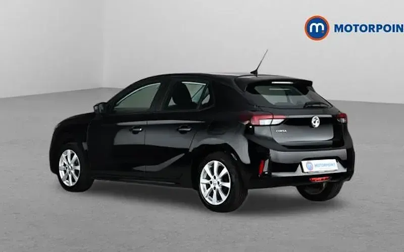 Used Vauxhall Corsa 75 HP (55 kW) 2021 Black Hatchback