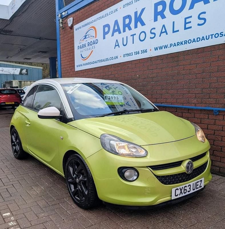 Used Vauxhall Adam Slam 2013 Yellow Hatchback