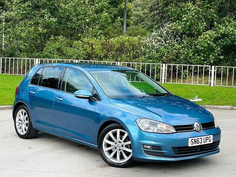 Begagnad VW Golf VII GT 150 HK (110 kW) 2013 Blå Halvkombi