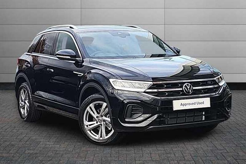 New VW T-Roc R-line 150 HP (110 kW) 2025 Grenadilla black SUV
