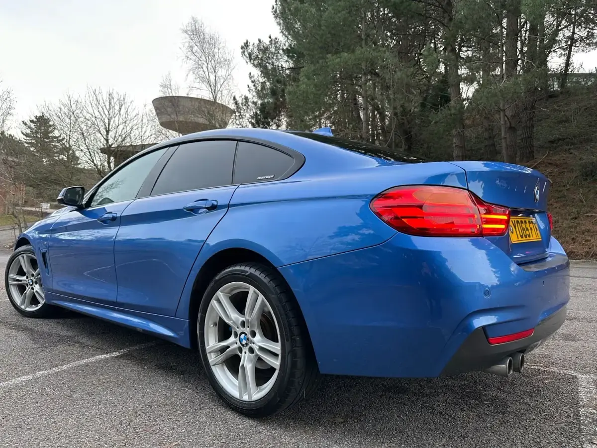 Usado BMW 420 M Sport 190 CV (139 kW) 2015 Azul Coupe