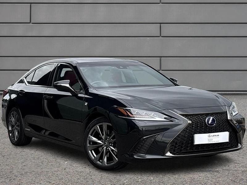 Black Used 2020 Lexus ES300H Sport Line Sedan | £24,450 (Good price) - Image 1/4